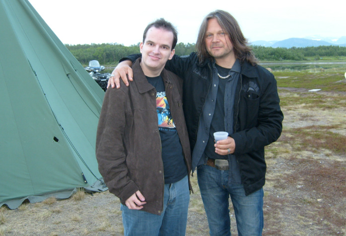 Stein-Vidar and Mic Michaeli in Lakselv 2008